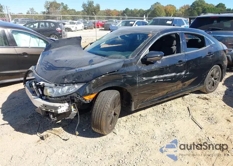 2019 Honda Civic Ex из США, поврежденный, VIN SHHFK7H64KU210111